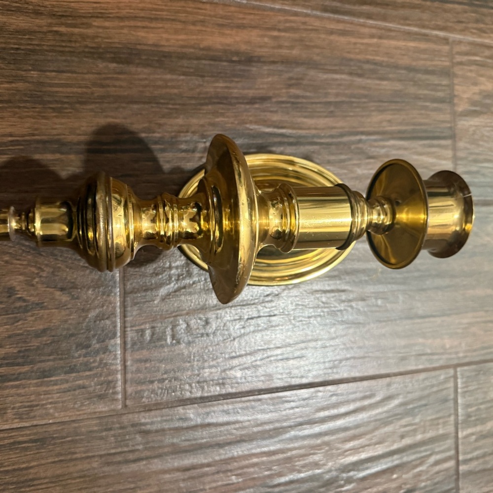 Brasss candle holder Gold Wall Sconce